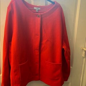 Croft & Barrow Vibrant Red Jacket